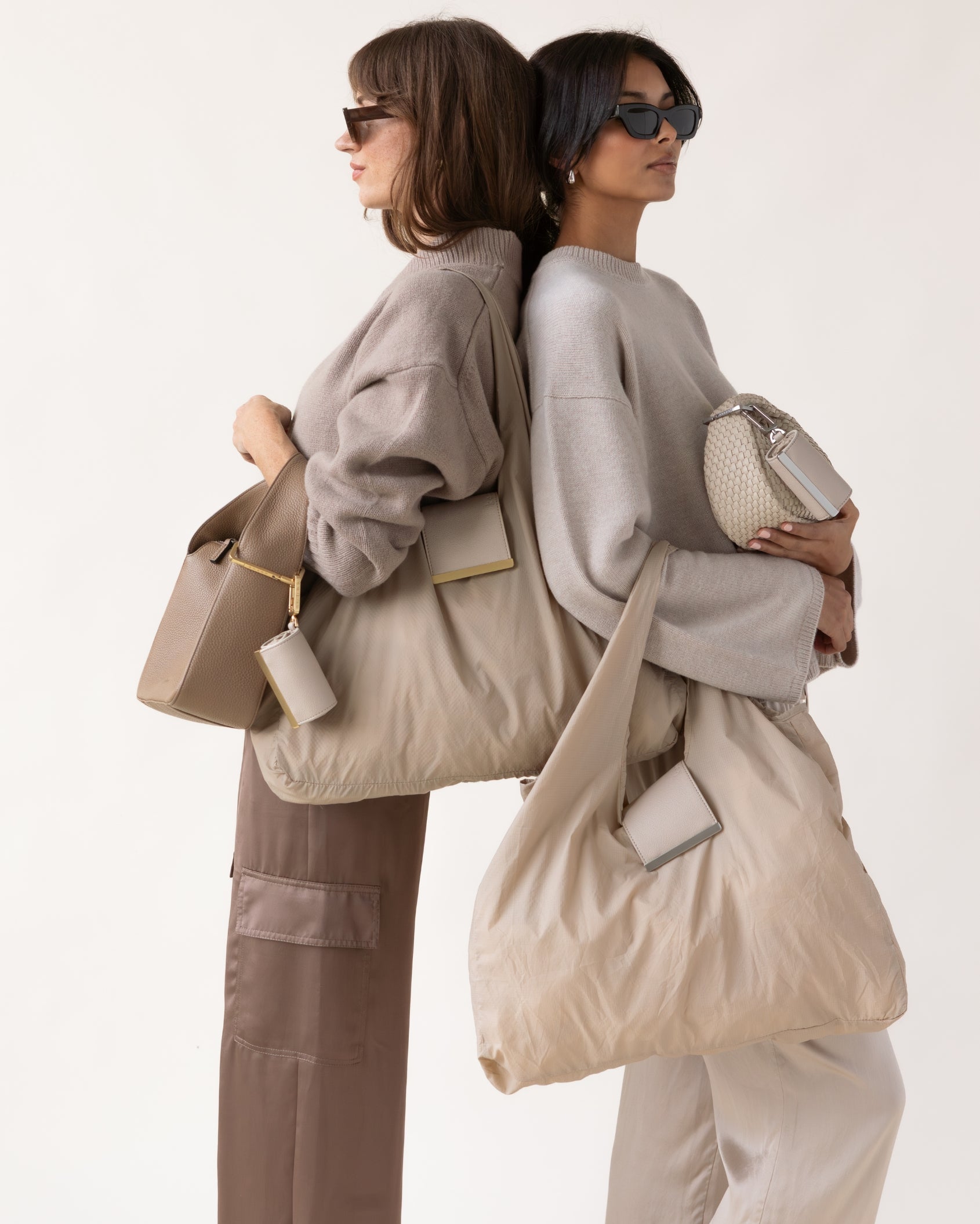 keote - keychain tote - stone