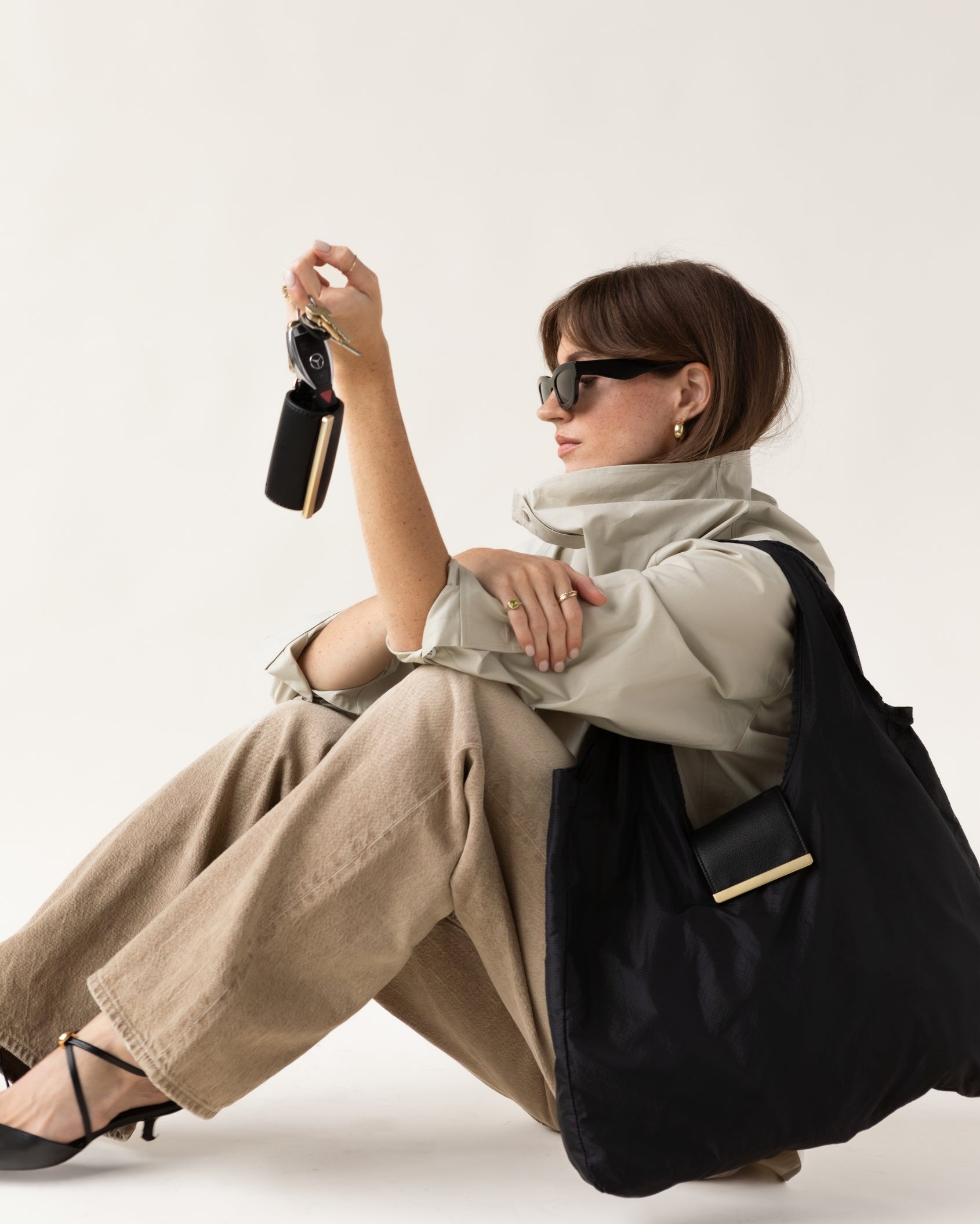 keote - keychain tote - jet