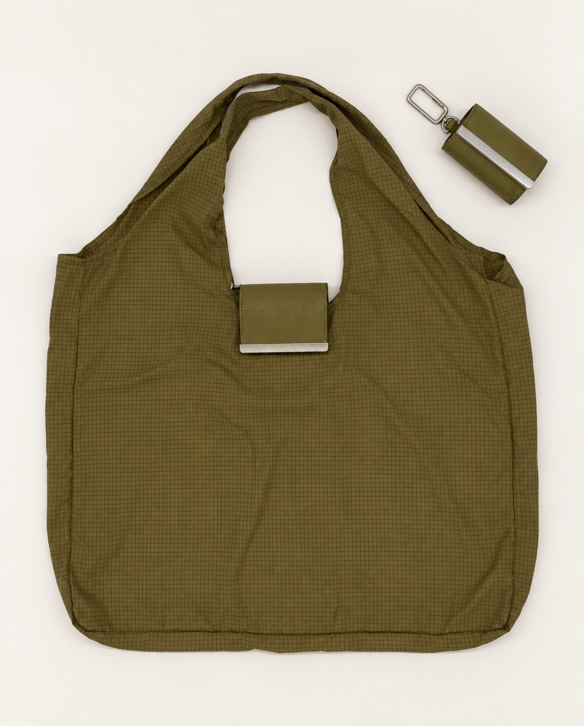 keote x Jane Wade - keychain tote - moss
