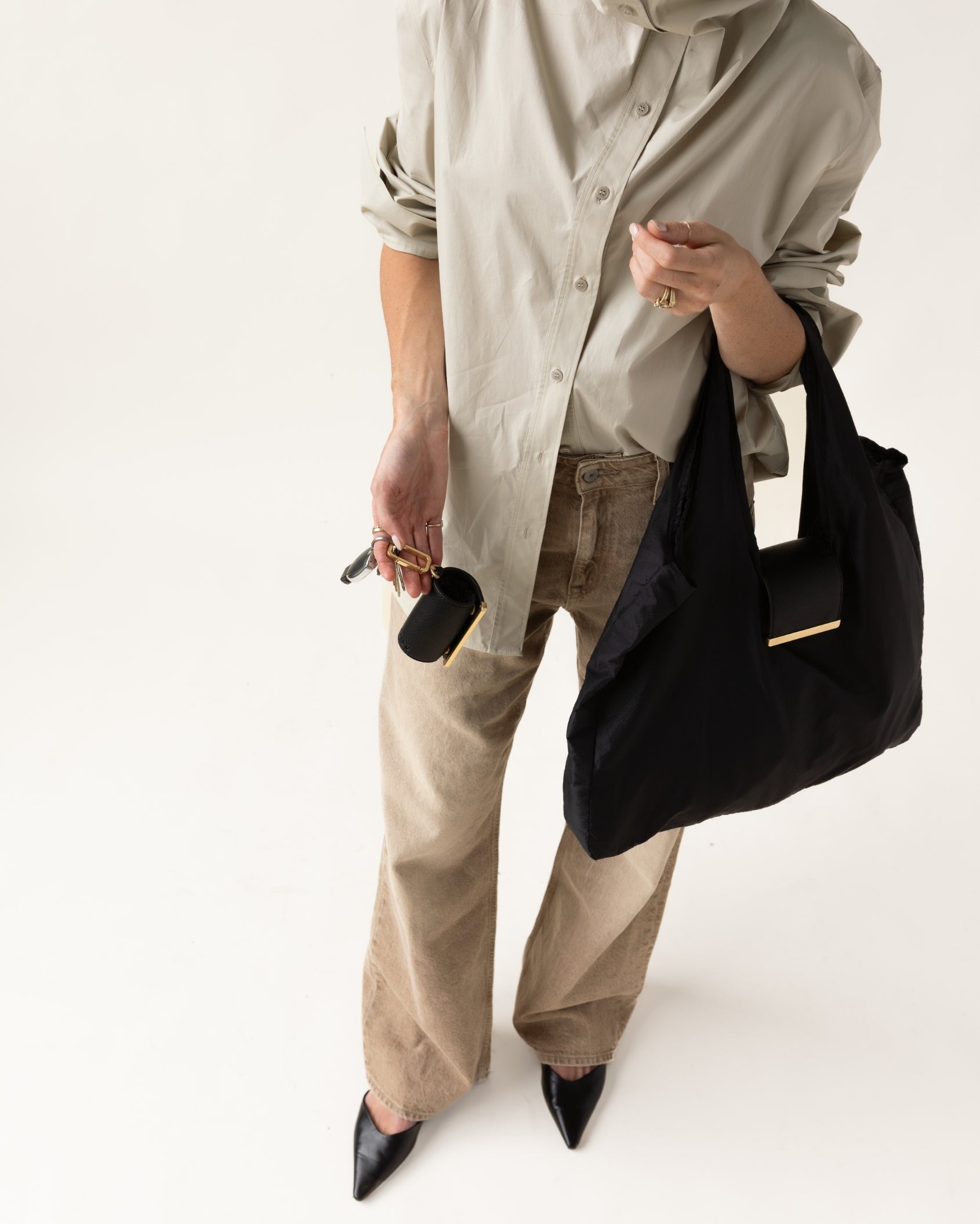 keote - keychain tote - jet