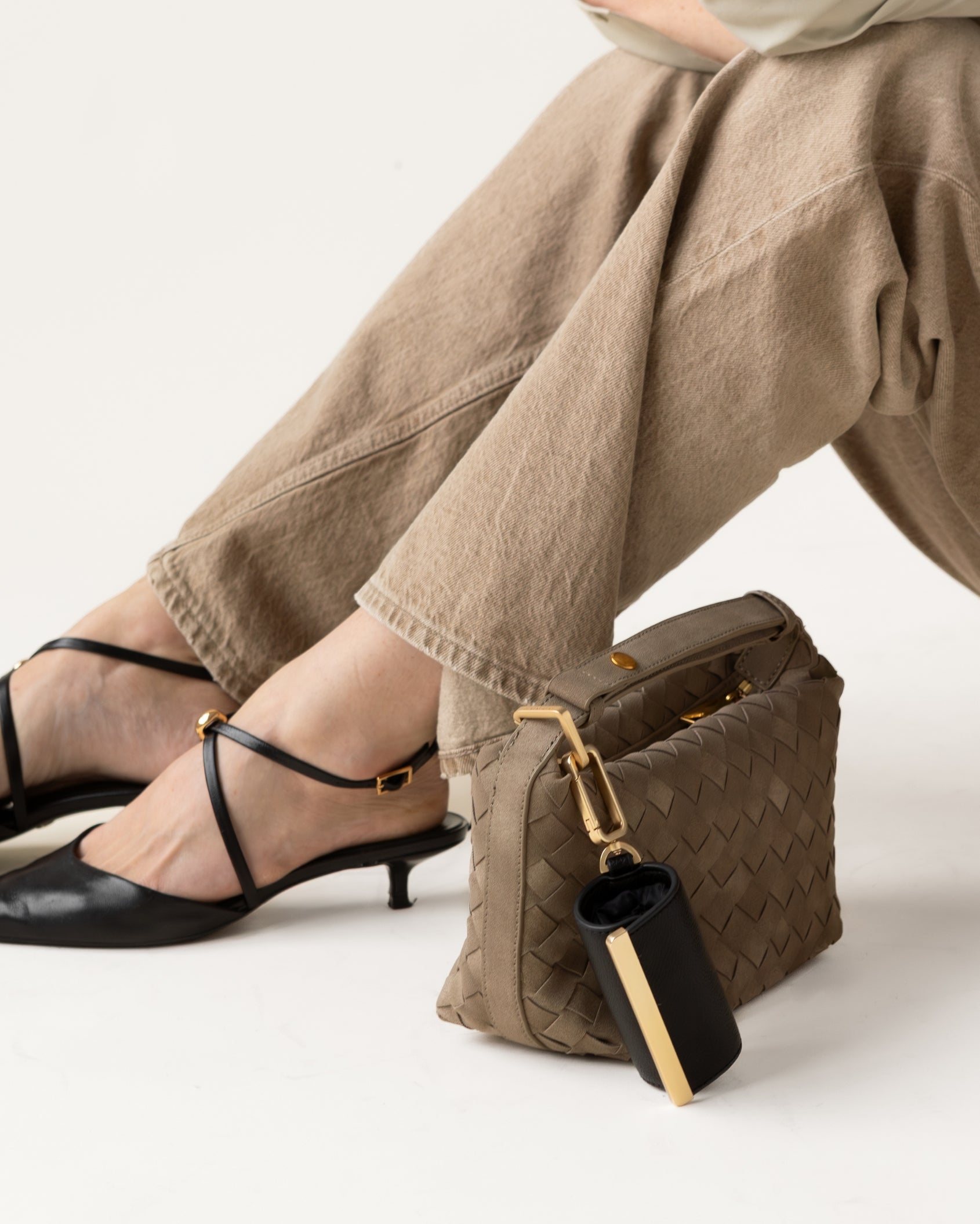 keote - keychain tote - jet