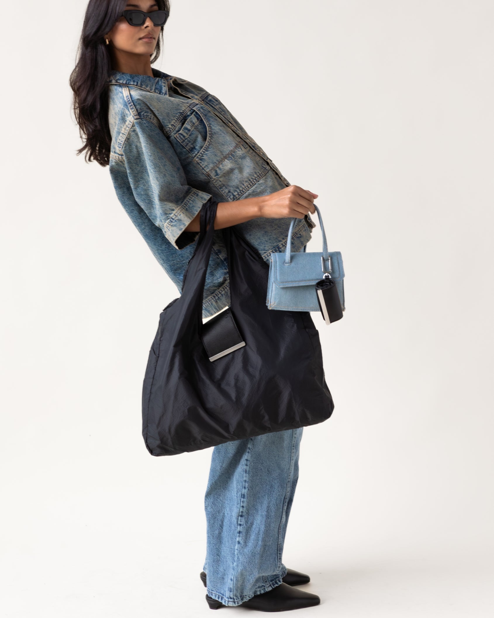 keote - keychain tote - jet