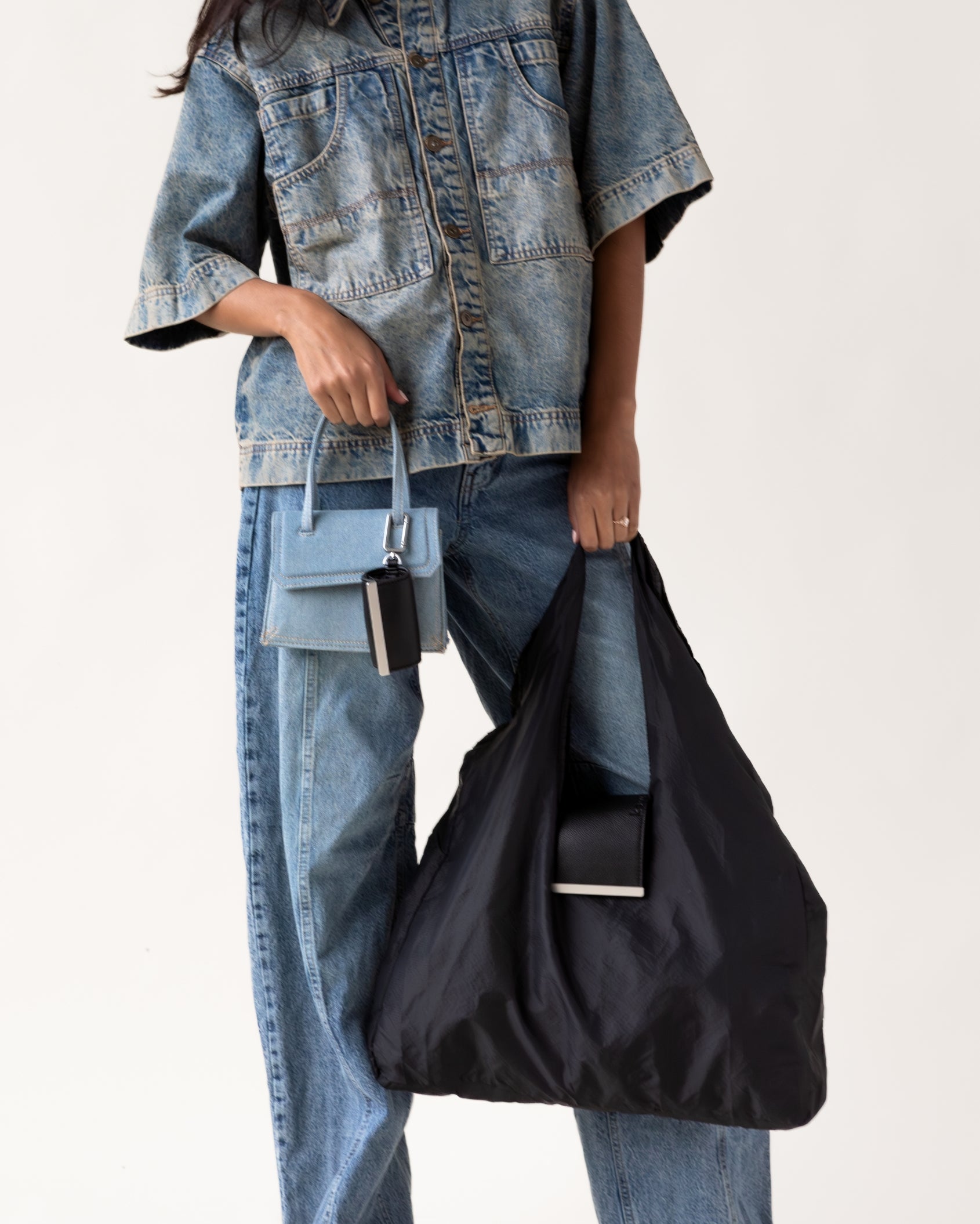 keote - keychain tote - jet