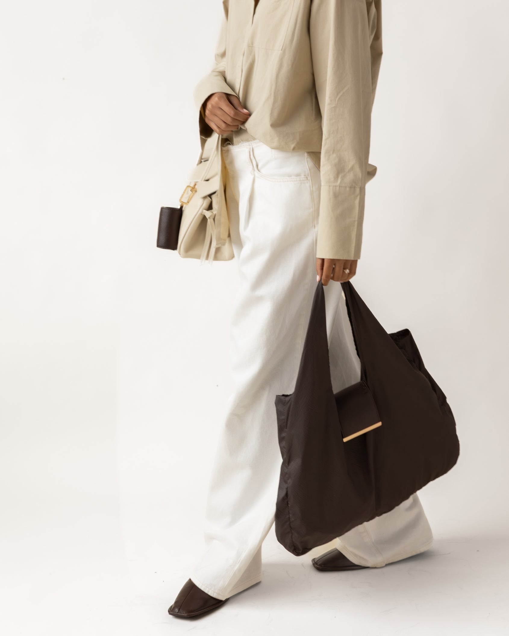 keote - keychain tote - espresso