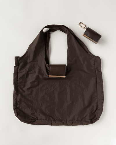 keote - keychain tote - espresso