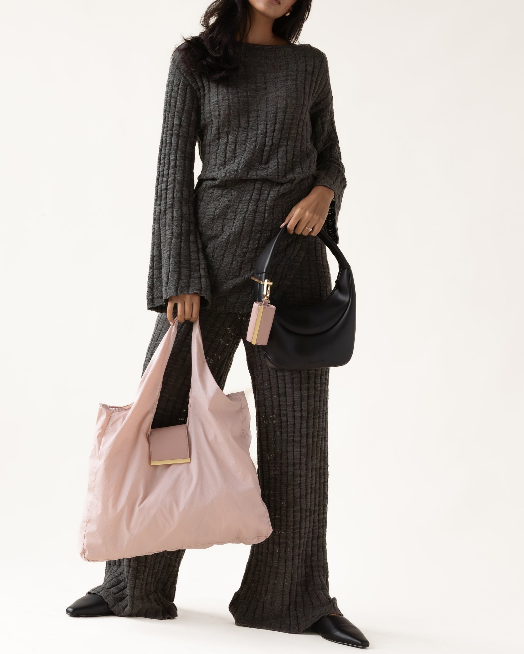 keote - keychain tote - blush