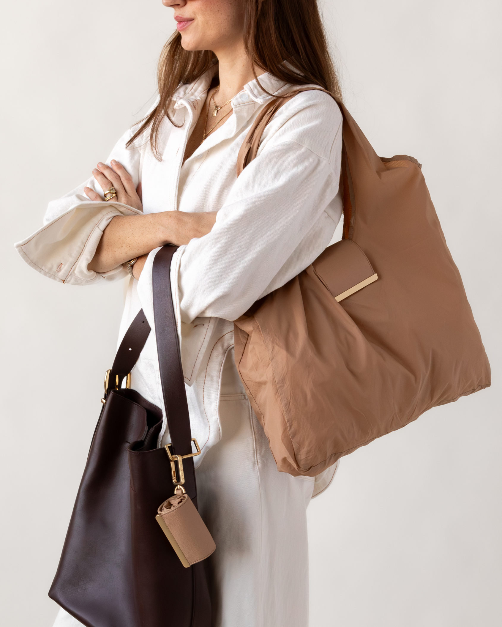 keote - keychain tote - caramel