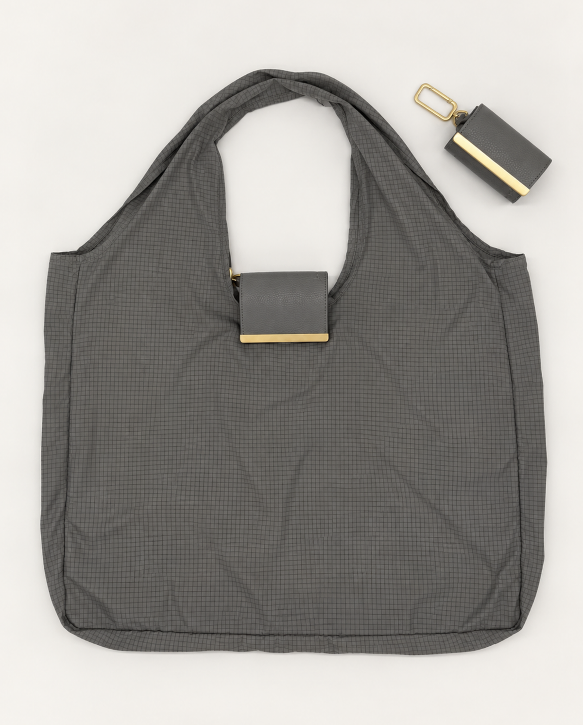 keote x Jane Wade - keychain tote - slate