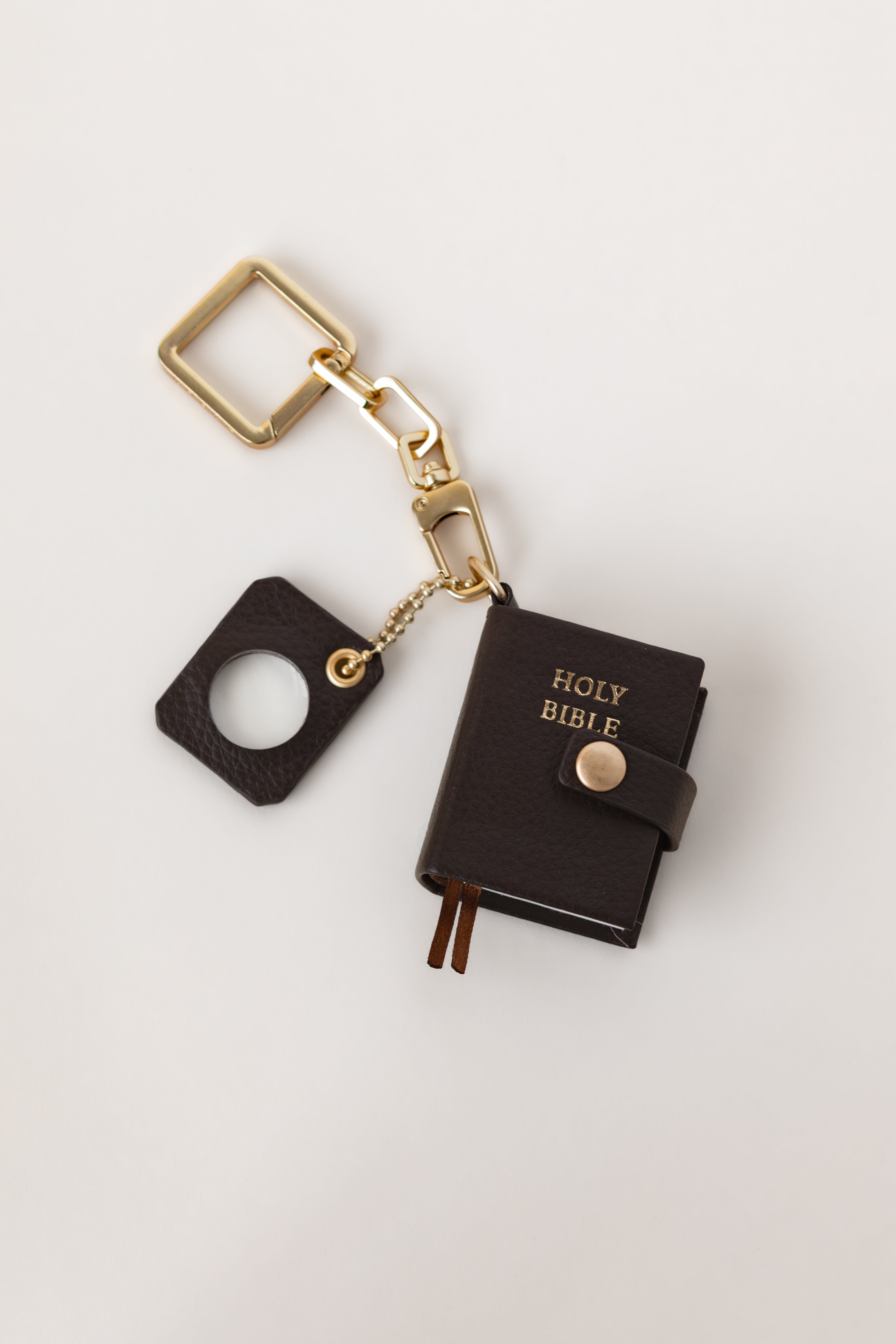 World's smallest bible now on a keychain with 'HOLY BIBLE' written on the front
